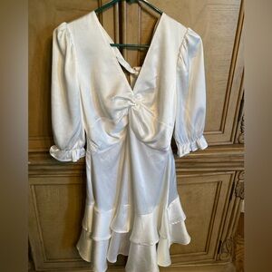 White boutique dress